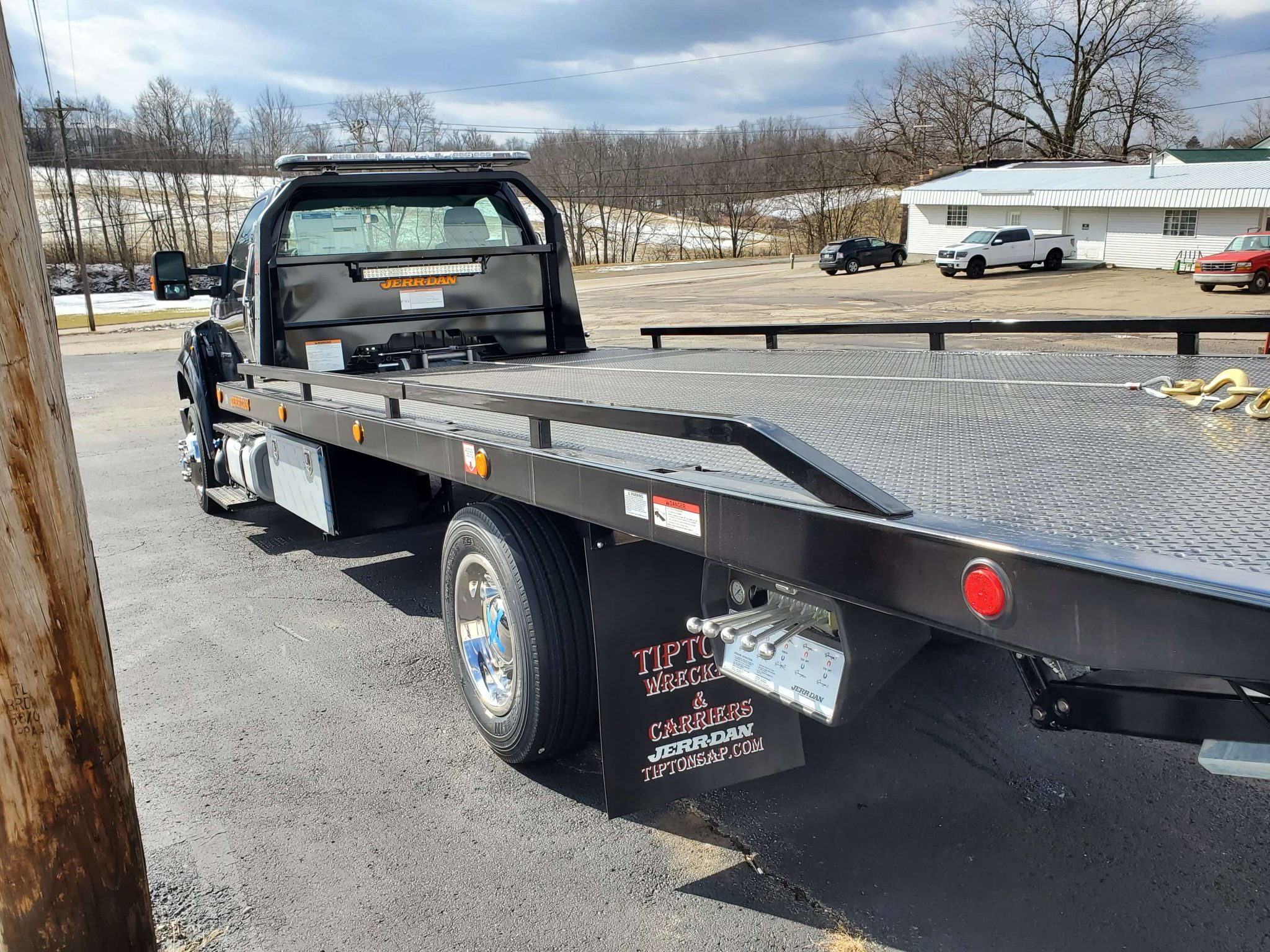 2021 Ford F650 Standard Cab JerrDan Rollback *SOLD* Tipton Sales