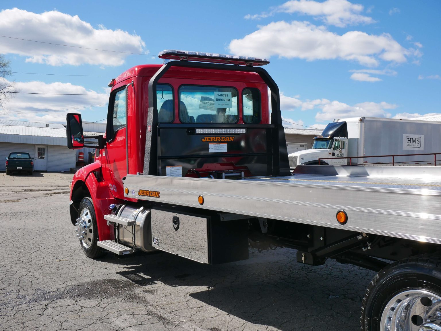 2025 Kenworth T280 JerrDan Aluminum Rollback Tipton Sales & Parts, Inc
