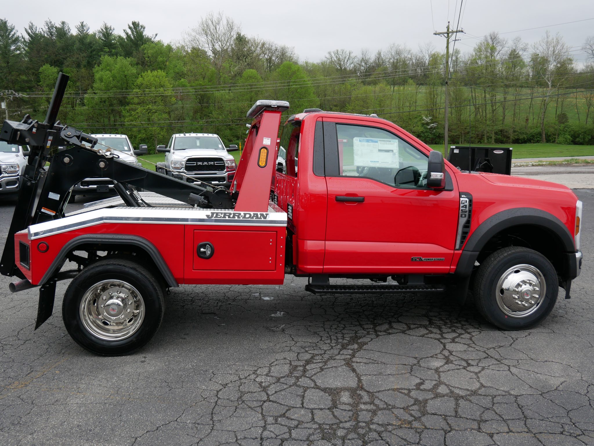 2024 Ford F450 Diesel - Jerr-Dan MPL-NG Wrecker Body - Tipton Sales ...