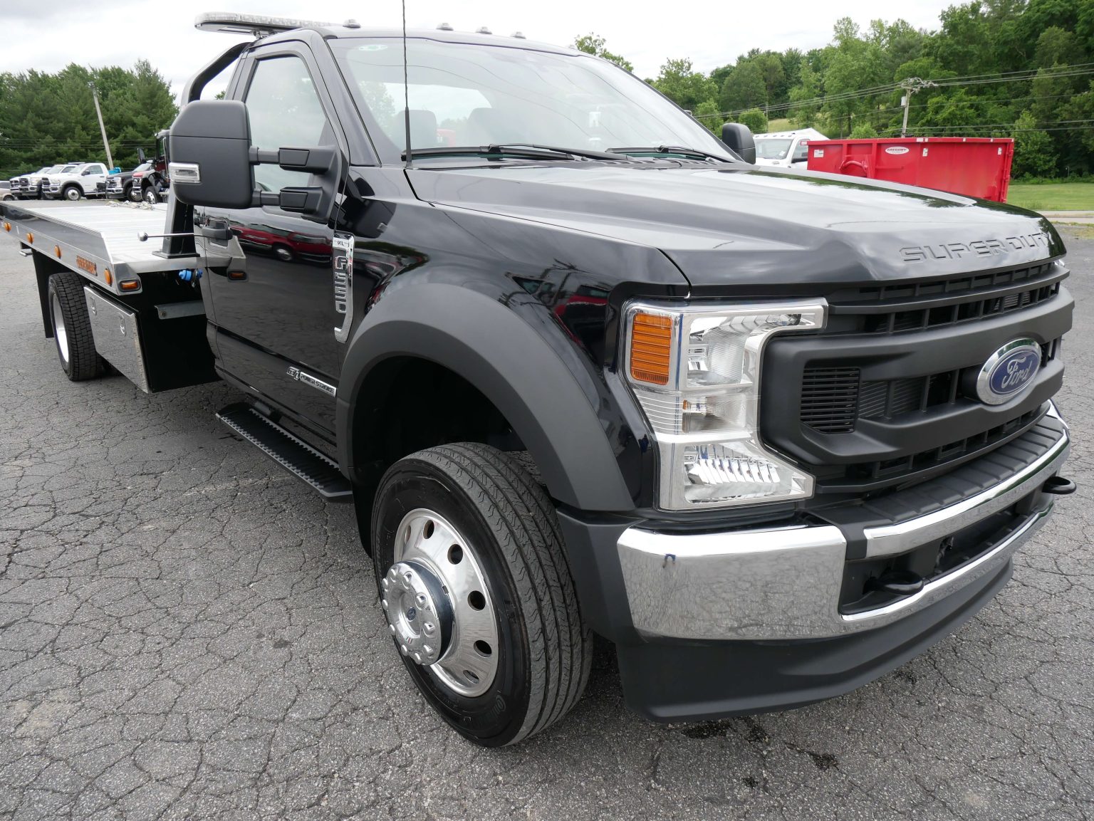 2023 Ford F550 - Jerr-Dan Aluminum Bed Rollback - Tipton Sales & Parts, Inc