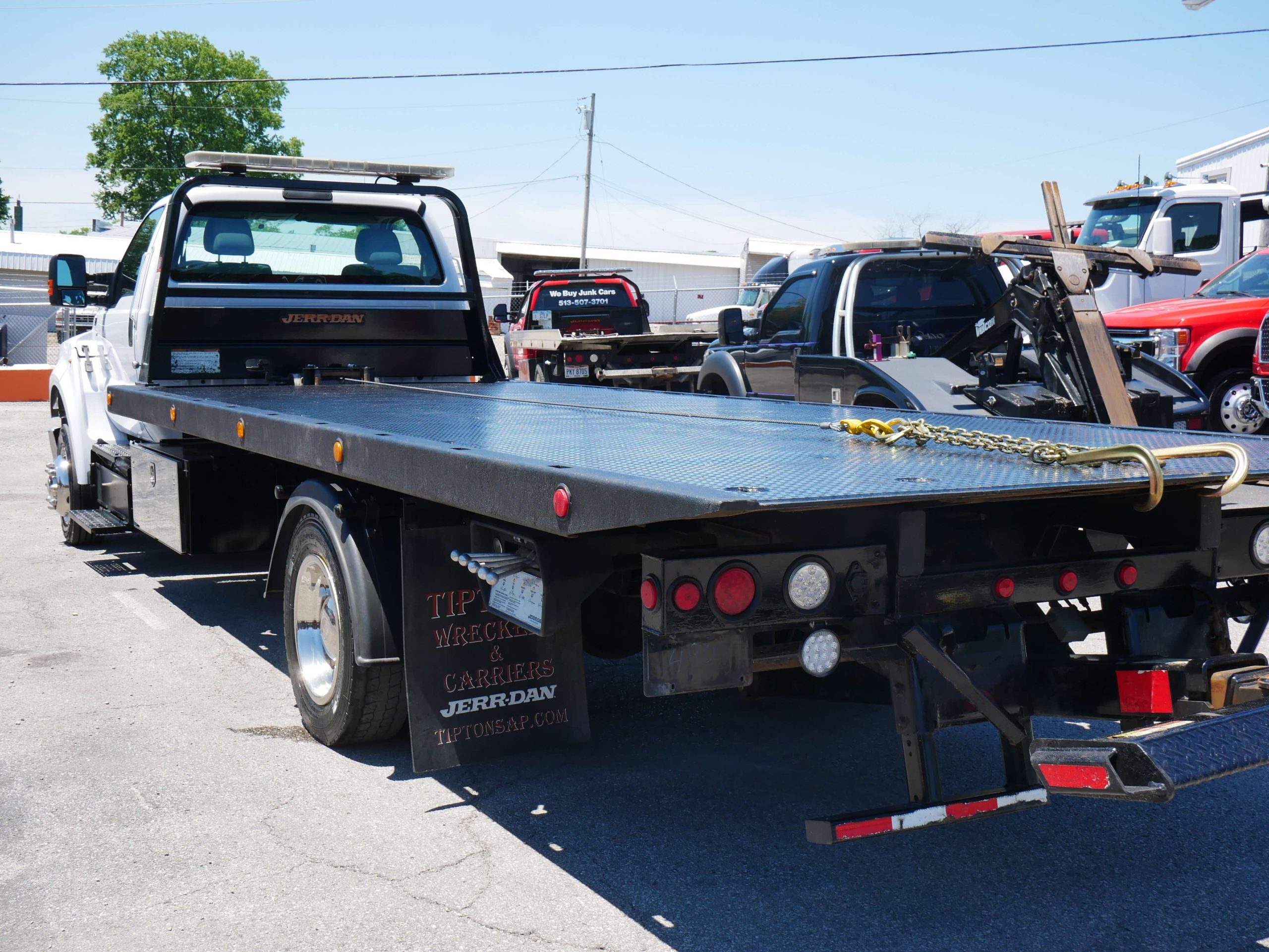 2019 Ford F650 - 22ft Jerr-Dan Rollback - Image 7