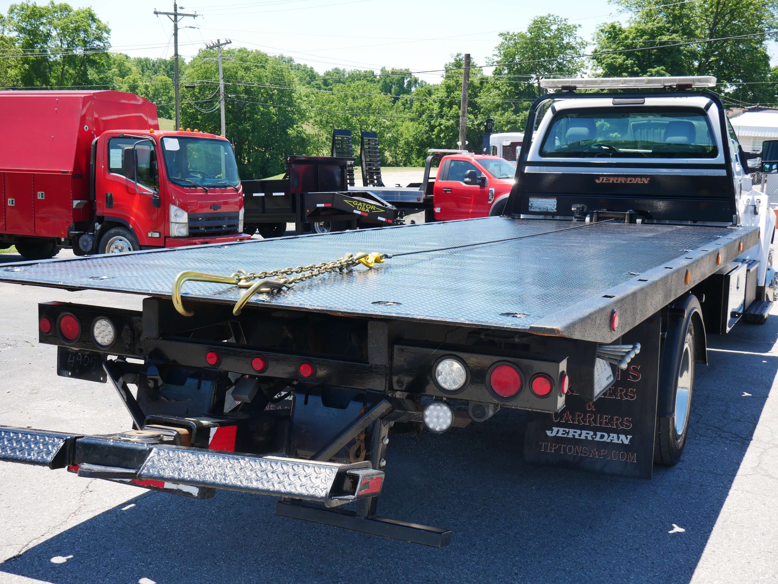 2019 Ford F650 - 22ft Jerr-Dan Rollback - Image 6